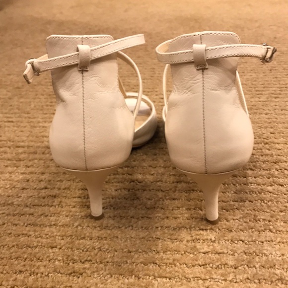 Off white Nine West mid heel pump - Picture 2 of 8